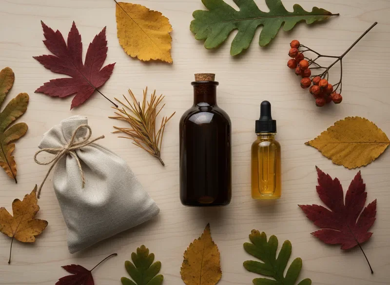 Seasonal resilience natural remedies with elderberry and echinacea